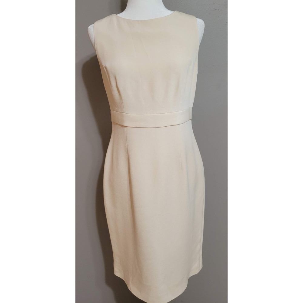 YL By Yair Silk Sheath Dress